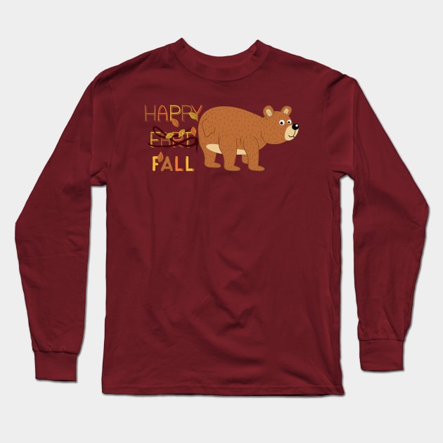 Happy Fart Long Sleeve T-Shirt by StarkCade